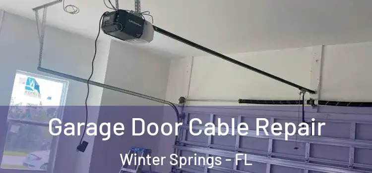  Garage Door Cable Repair Winter Springs - FL