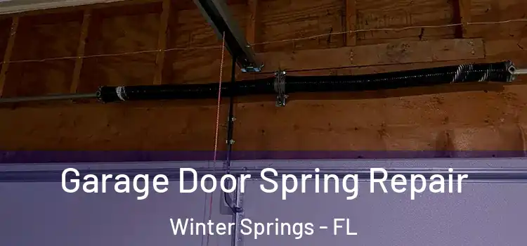  Garage Door Spring Repair Winter Springs - FL