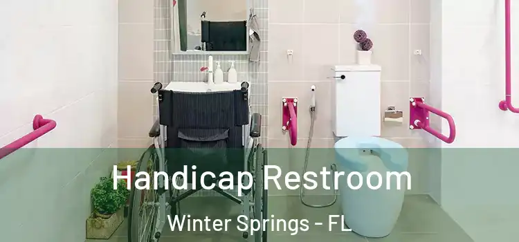  Handicap Restroom Winter Springs - FL