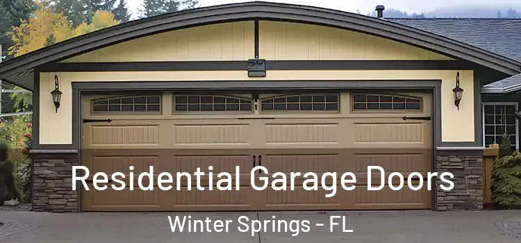  Residential Garage Doors Winter Springs - FL